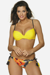 Ensemble de bikini tropical avec pompons